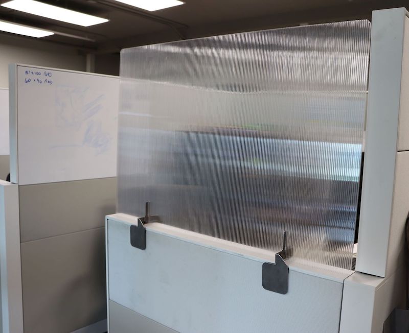 ArmorBoss™ Cubicle Sneeze Guard