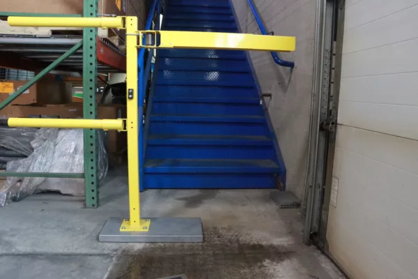 EdgeSafe® Personnel Access Gate Single Arm | PS Industries® Incorporated